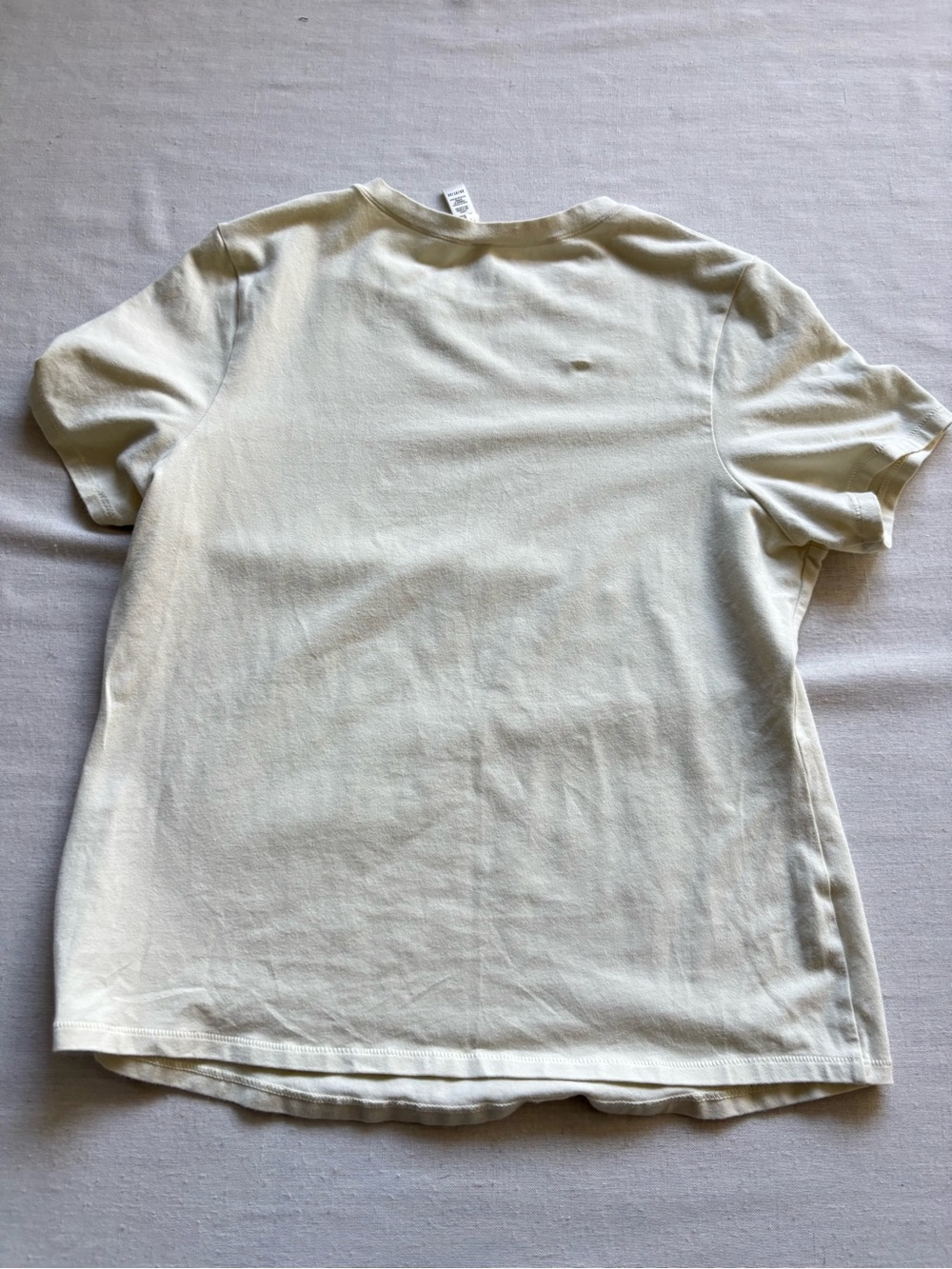 SKIMS Cotton Jersey Short Sleeve T-Shirt Beige 2X - Picture 4 of 8